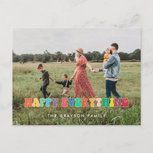 Cartes Pour Fêtes Annuelles Joyeux tout Fun retro 60s photo