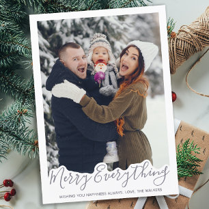 Cartes Pour Fêtes Annuelles Joyeux tout Gray Famille tendance Photo