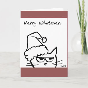 Cartes Pour Fêtes Annuelles Joyeux tout - Grumky Christmas Card
