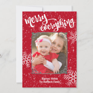 Cartes Pour Fêtes Annuelles Joyeux tout Holiday Snowfall Photo