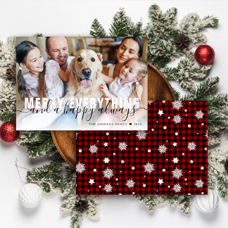 Cartes Pour Fêtes Annuelles Joyeux tout plastique photo