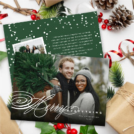 Cartes Pour Fêtes Annuelles Joyeux tout Script classique Photo moderne