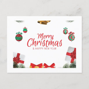 Cartes Pour Fêtes Annuelles Joyeux voeux de Noël