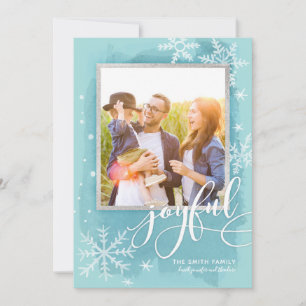Cartes Pour Fêtes Annuelles Joyeux voeux Noël Photo