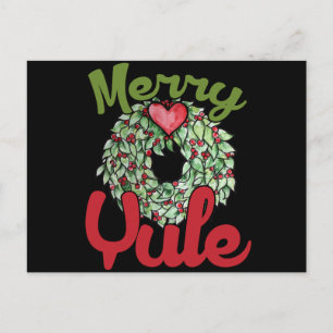 Cartes Pour Fêtes Annuelles Joyeux Yule
