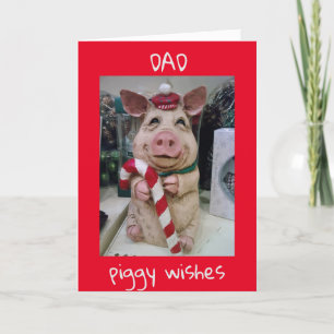 CARTES POUR FÊTES ANNUELLES JOYEZ NOËL À VOUS "PÈRE SPÉCIAL"