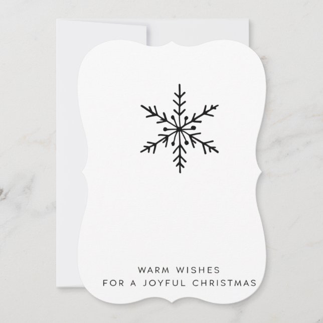 Cartes Pour Fêtes Annuelles Joyful Christmas Holiday Card (Devant)