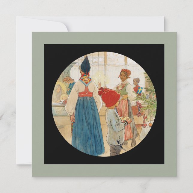 Cartes Pour Fêtes Annuelles Julaftonen (Devant)