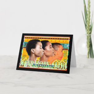 Cartes Pour Fêtes Annuelles Juneteenth Espoir & Héritage