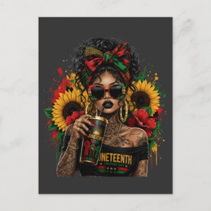 Cartes Pour Fêtes Annuelles Juneteenth femmes noires histoire afro-américaine