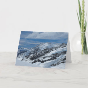 Cartes Pour Fêtes Annuelles Jungfraujoch en Suisse