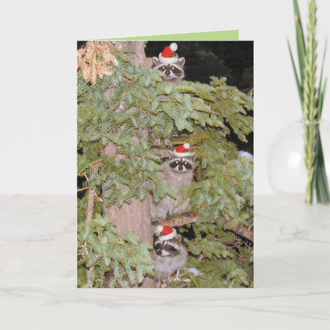 Cartes Pour Fêtes Annuelles Juste jetant un coup d'oeil dans… (Devant)