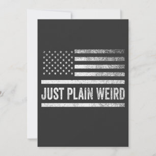 Cartes Pour Fêtes Annuelles Juste une élection banale du drapeau américain