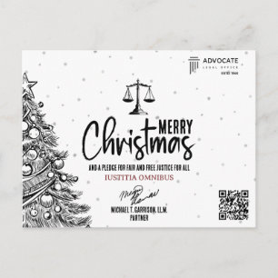 Cartes Pour Fêtes Annuelles Justice, Juridique, Cabinet d'avocats et Avocat à 