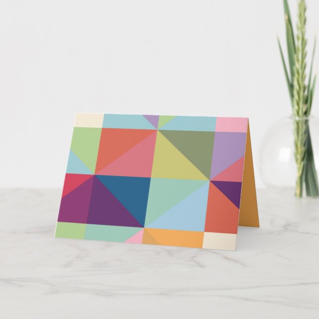 Cartes Pour Fêtes Annuelles Kaléidoscope (Devant)