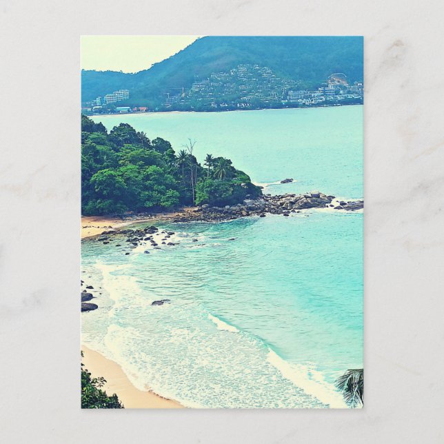 Cartes Pour Fêtes Annuelles Kamala Phuket Thaïlande (Devant)