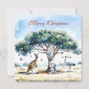 Cartes Pour Fêtes Annuelles Kangaroo Koalas Emu Noël Gumtree Baubles