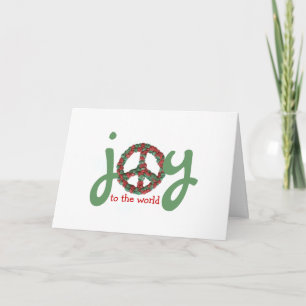 Cartes Pour Fêtes Annuelles Karate Kat paix-et-joie