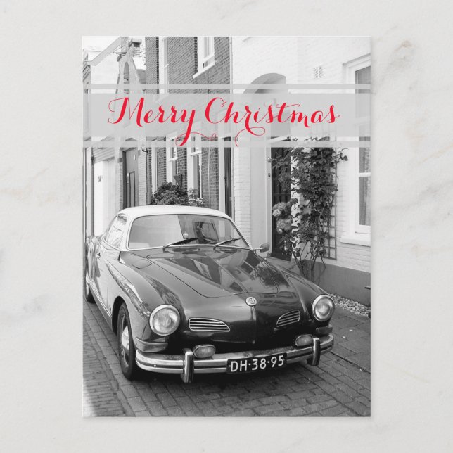 Cartes Pour Fêtes Annuelles Karmann Ghia Classic Car (Devant)