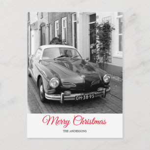Cartes Pour Fêtes Annuelles Karmann Ghia Classic Car Joyeux Noël