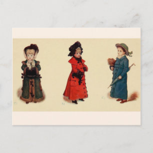 Cartes Pour Fêtes Annuelles Kate Greenaway : Noël