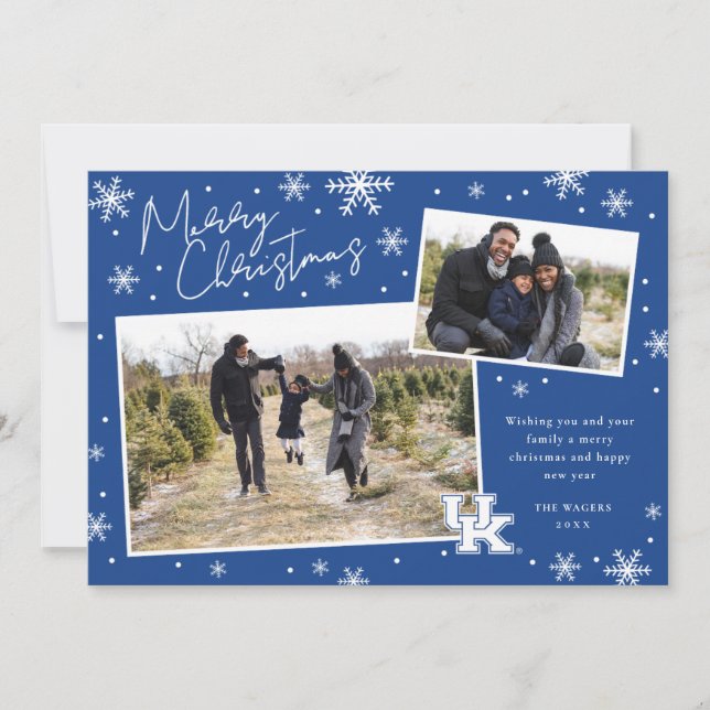 Cartes Pour Fêtes Annuelles Kentucky Holiday Christmas Photo (Devant)