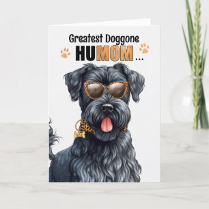 Cartes Pour Fêtes Annuelles Kerry Blue Terrier Meilleur HuMOM Jour des Mères