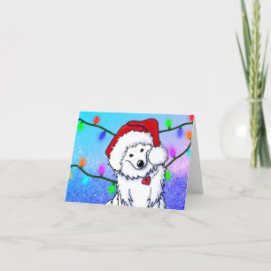 Cartes Pour Fêtes Annuelles KiniArt Noël Eskie américaine