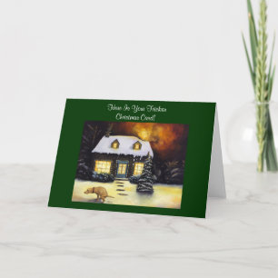 Cartes Pour Fêtes Annuelles Kinkades Nightmare