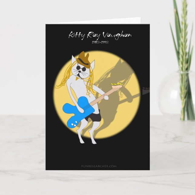 Cartes Pour Fêtes Annuelles Kitty Ray Vaughan (Devant)