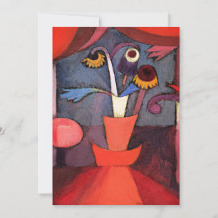 Cartes Pour Fêtes Annuelles Klee - Fleur d'automne