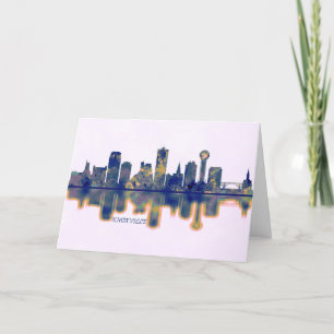 Cartes Pour Fêtes Annuelles Knoxville Skyline