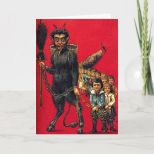 Cartes Pour Fêtes Annuelles Krampus
