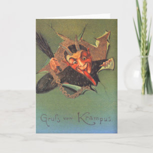 Cartes Pour Fêtes Annuelles Krampus