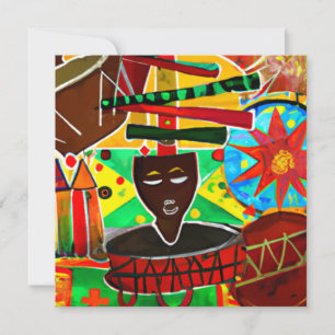 Cartes Pour Fêtes Annuelles Kwanzaa