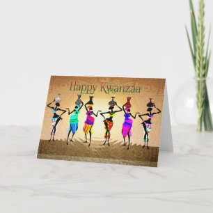 Cartes Pour Fêtes Annuelles Kwanzaa