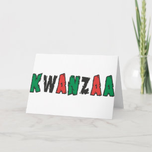 Cartes Pour Fêtes Annuelles Kwanzaa