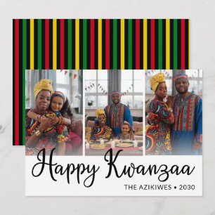 Cartes Pour Fêtes Annuelles Kwanzaa 3 Photo
