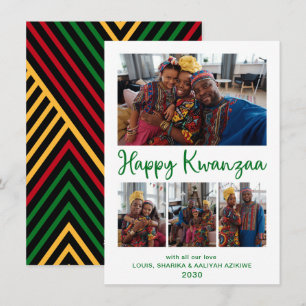 Cartes Pour Fêtes Annuelles Kwanzaa 4 Photo
