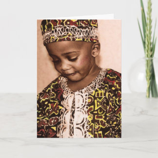 Cartes Pour Fêtes Annuelles Kwanzaa love & grace