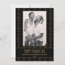 Kwanzaa Principes Photo Brown noire