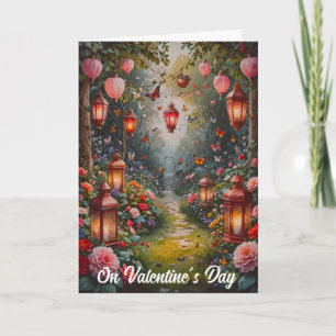 Cartes Pour Fêtes Annuelles La Beauté de la Saint-Valentin de l'Amour