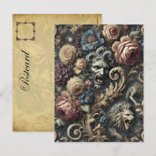 Cartes Pour Fêtes Annuelles La bête à l'intérieur - gothique victorien