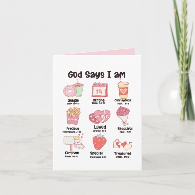 Cartes Pour Fêtes Annuelles La Bible chrétienne contre la Saint Valentin (Devant)