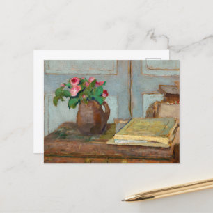 Cartes Pour Fêtes Annuelles La boîte à peinture de l'artiste et les Roses de l