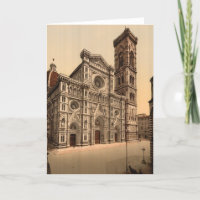 La cathédrale et le campanile, Florence