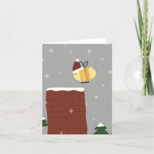 Cartes Pour Fêtes Annuelles La Cheeky Père Noël Bee