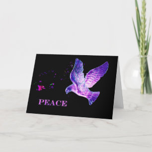 Cartes Pour Fêtes Annuelles La colombe de la paix