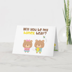 Cartes Pour Fêtes Annuelles La confession mignonne d'amour de calembour soit