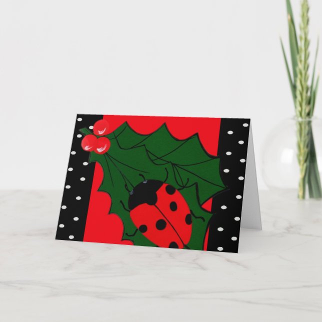 Cartes Pour Fêtes Annuelles La Dame de Noël (Devant)